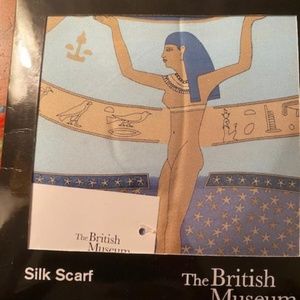 British Museum NWT Extraordinary Silk Scarf Egyptian Art- Zodiac of Dander